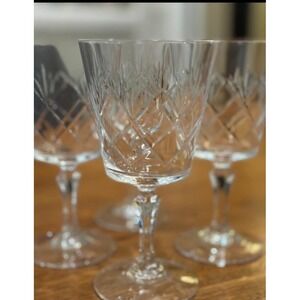 4 Stunning Cristal‎ D'Arques-Durand Saumur Wine Glasses